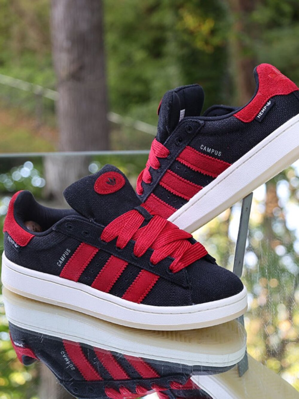 Adidas Campus 00s TKO Black Power Red